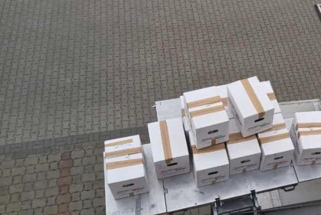 Behördenumzug in Muldenhammer mit einem Möbellift