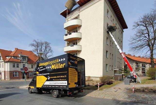 Möbellift schnell und einfach in Muldenhammer